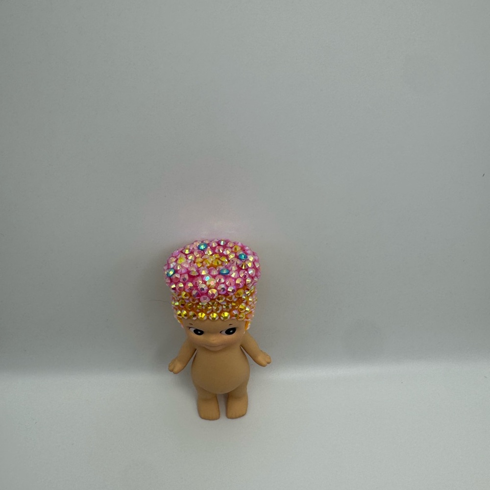 Custom Bedazzled Sonny Angel Donut Statue - Picture 5 of 6